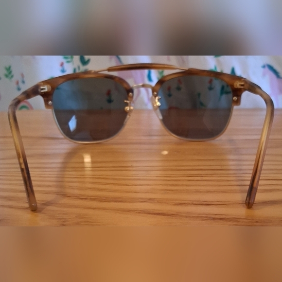 EUC RetroSuperFuture 49er Havana Gold & Tortoise Unisex Sunglass Sunnies Glasses